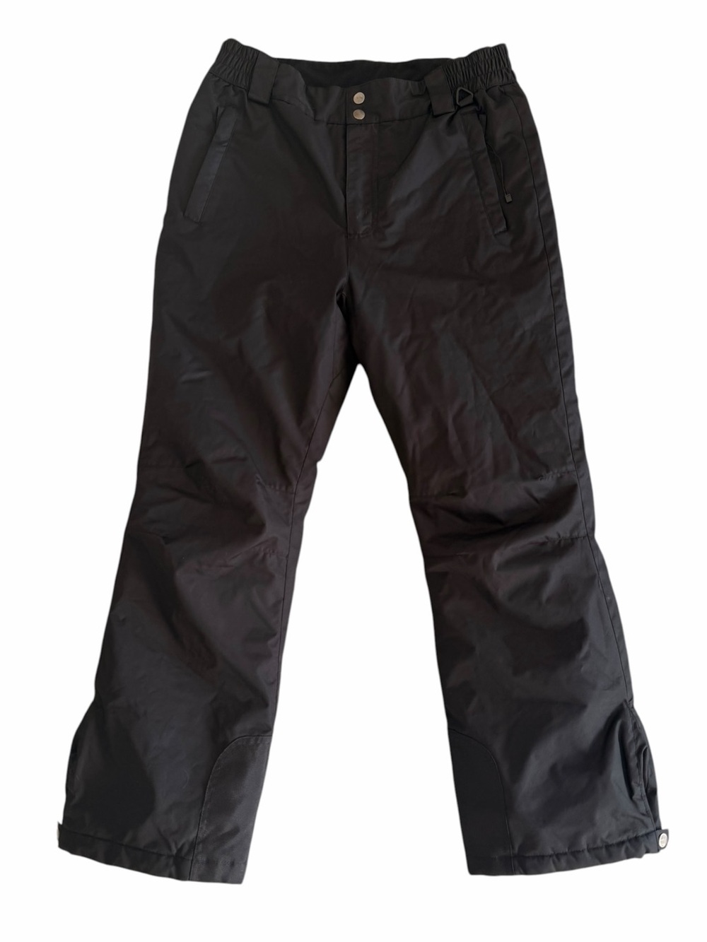 Sportneer Kids Large Black Outdoor Snow Ski Pants